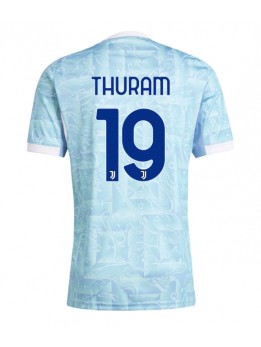 Juventus Khephren Thuram #19 Replika Borta Kläder 2025-26 Kortärmad